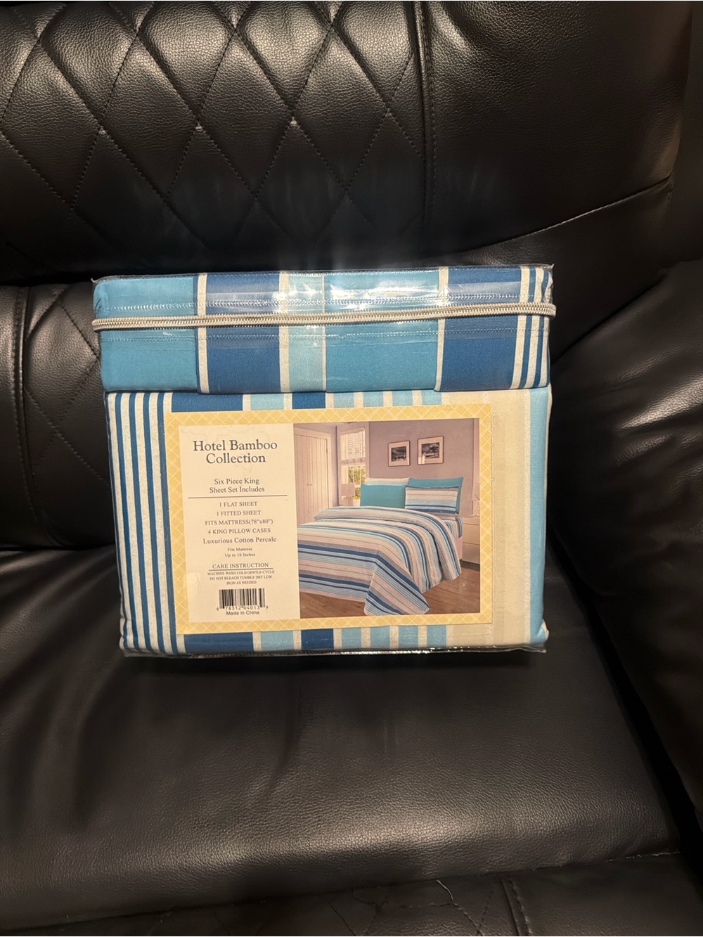 Blue Stripe Sheet Set - King